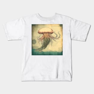 Vintage Jellyfish Kids T-Shirt